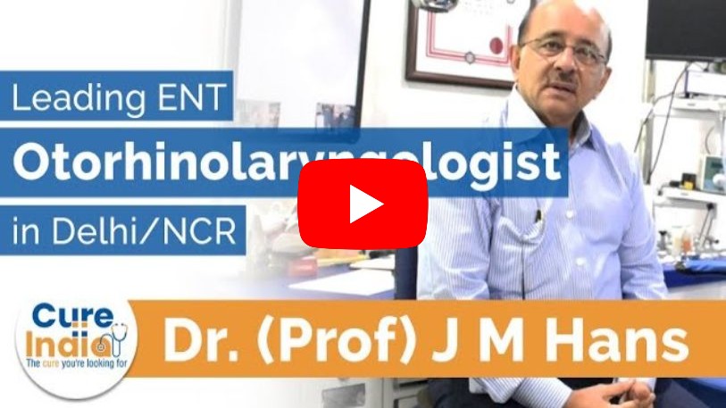Dr. (Prof) J M Hans - Leading ENT Otorhinolaryngologist